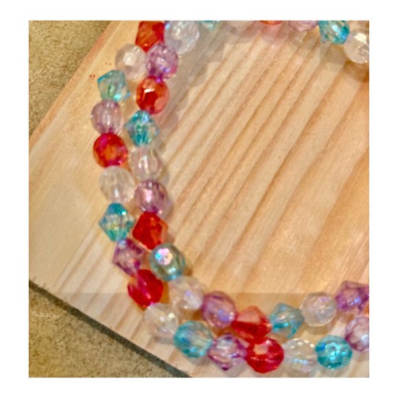 Cotton Candy Inspired Bead Bracelets - Picture 2 of 2